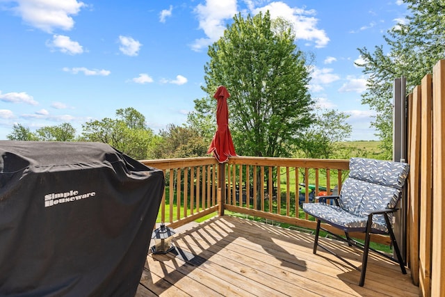 129 Bay Hill Dr, Winchester, KY 40391 - deck with grilling area