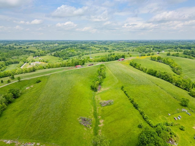 overview of rural landscape featuring agricultural land