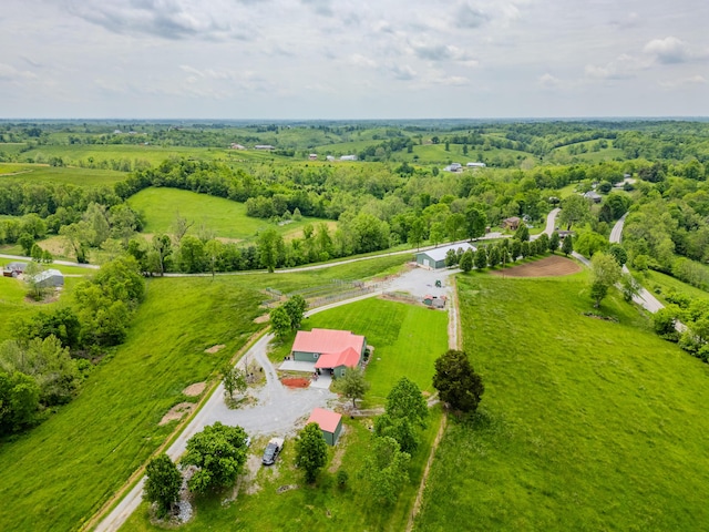 view of rural area