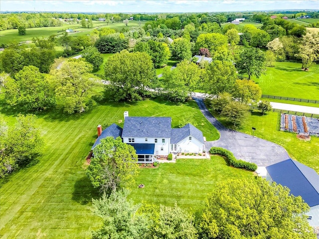 1183 The Ridings, Winchester, KY 40391 - aerial view of property and surrounding area with a tree filled landscape