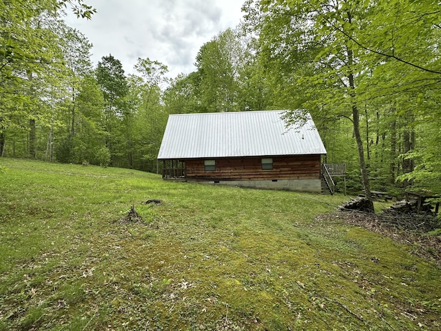 100 Buck Dr, Wellington, KY 40387 - view of green lawn featuring a view of trees