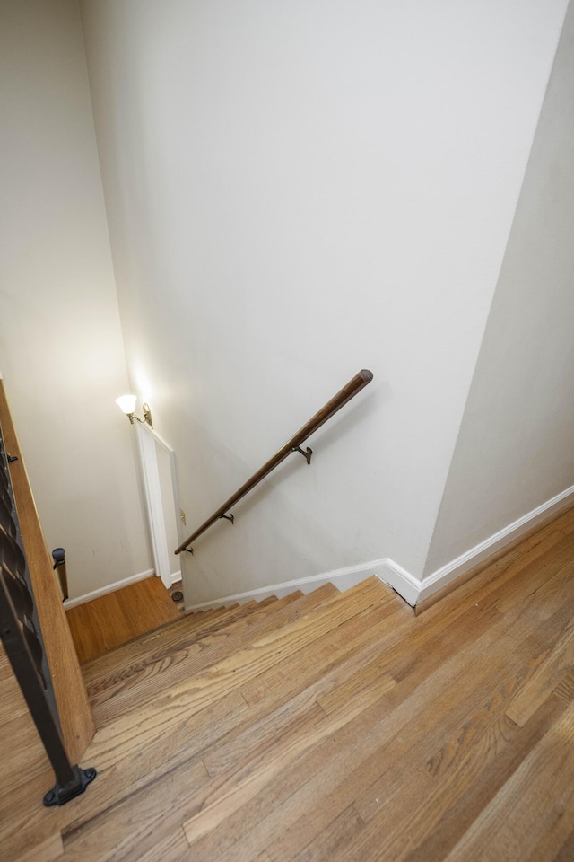 452 Rookwood Pkwy, Lexington, KY 40505 - staircase featuring wood finished floors
