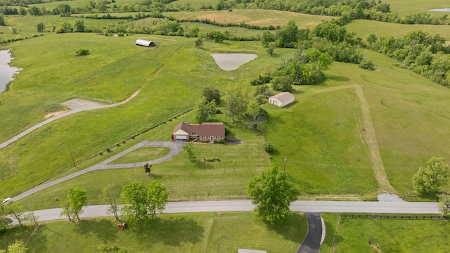 view of rural area with a pastoral area