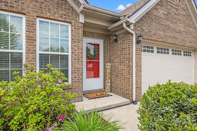 157 Cross Park Dr, Georgetown, KY 40324 - entrance to property with a garage and brick siding