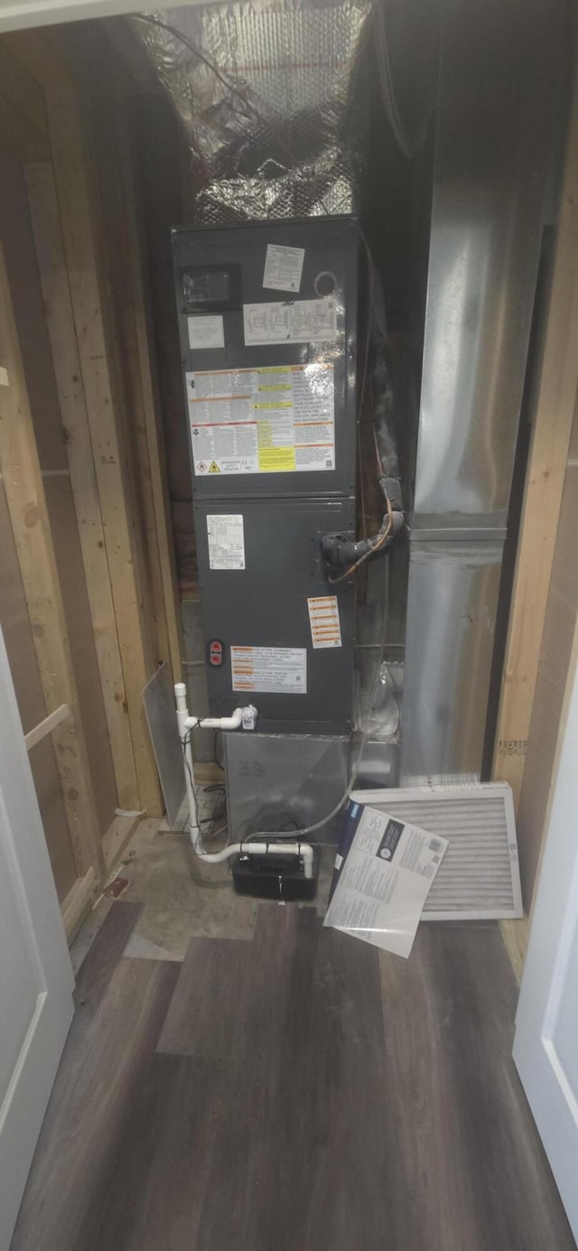 view of utility room