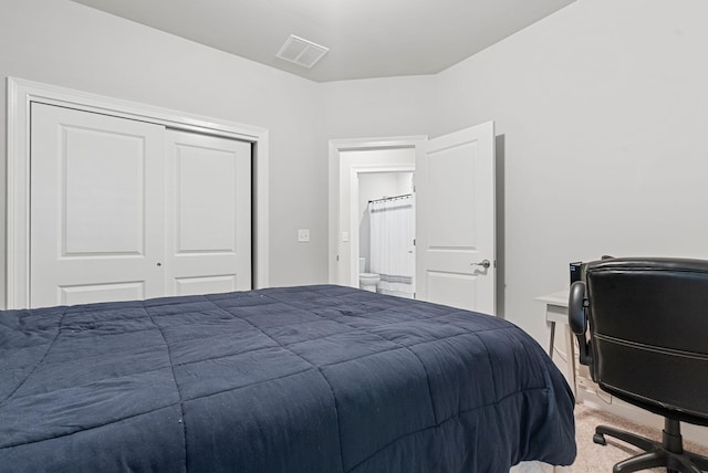 3008 Locust Blossom Cv, Lexington, KY 40511 - bedroom with light colored carpet, a closet, and an office area