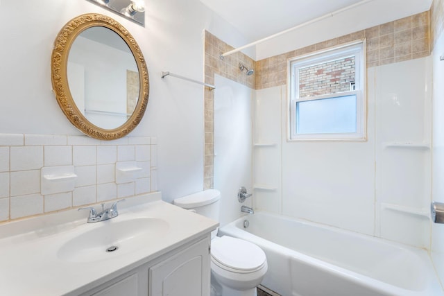 1517 Steadmantown Ln, Frankfort, KY 40601 - full bathroom with toilet, shower / tub combination, and vanity