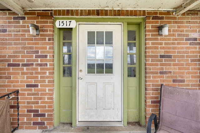 1517 Steadmantown Ln, Frankfort, KY 40601 - property entrance featuring brick siding
