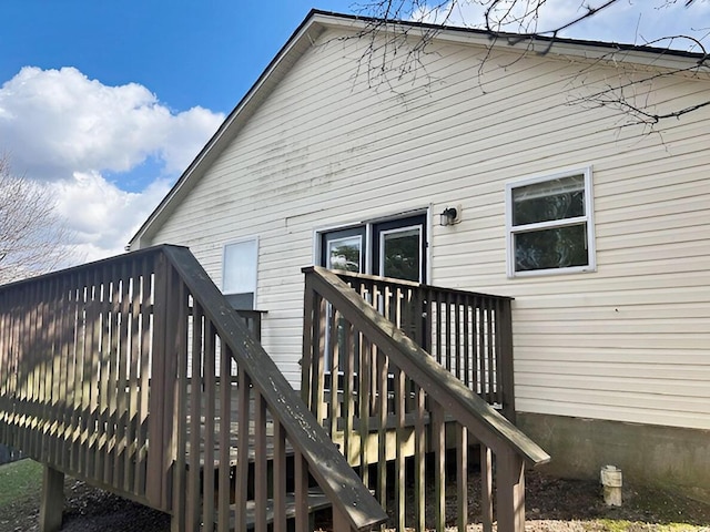 1204 Red Stone Dr, Lexington, KY 40509 - view of wooden deck