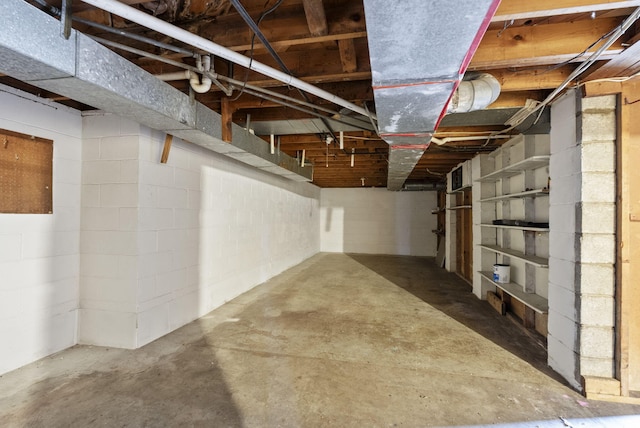 834 Boyd Ave, Danville, KY 40422 - view of unfinished below grade area