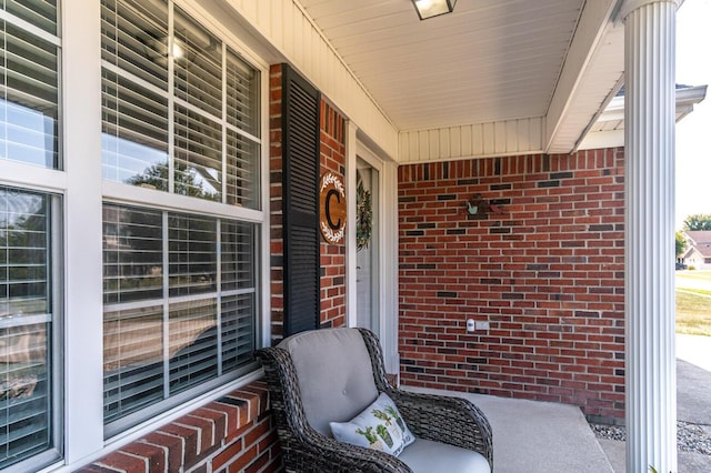 129 General Cleburne Dr, Richmond, KY 40475 - view of patio featuring covered porch