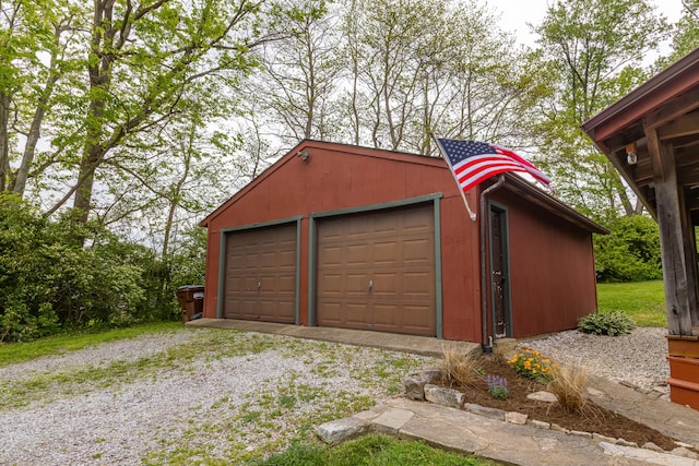 134 Pandora Dr, Harrodsburg, KY 40330 - view of detached garage