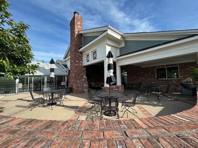 view of patio / terrace featuring outdoor dining area
