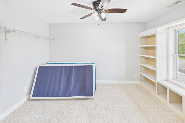 663 John R Jones Rd, London, KY 40741 - carpeted empty room featuring a ceiling fan and baseboards