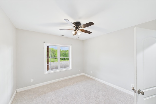 663 John R Jones Rd, London, KY 40741 - carpeted empty room featuring ceiling fan and baseboards