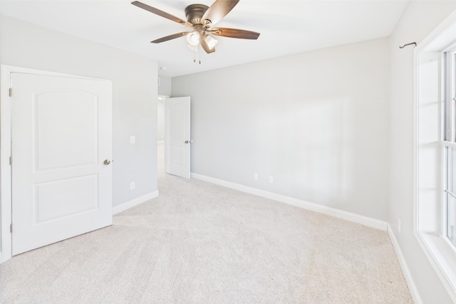 663 John R Jones Rd, London, KY 40741 - unfurnished bedroom featuring carpet flooring, baseboards, and a ceiling fan