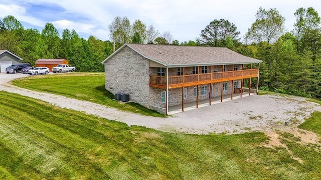 663 John R Jones Rd, London, KY 40741 - view of outdoor structure with central AC unit