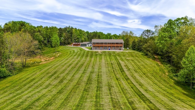 663 John R Jones Rd, London, KY 40741 - view of grassy yard featuring a view of trees