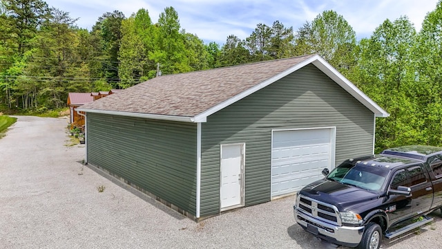 663 John R Jones Rd, London, KY 40741 - view of detached garage