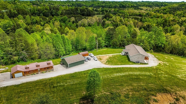 663 John R Jones Rd, London, KY 40741 - view of subject property featuring a heavily wooded area