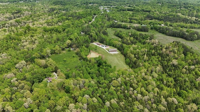 663 John R Jones Rd, London, KY 40741 - aerial view of property's location with a forest