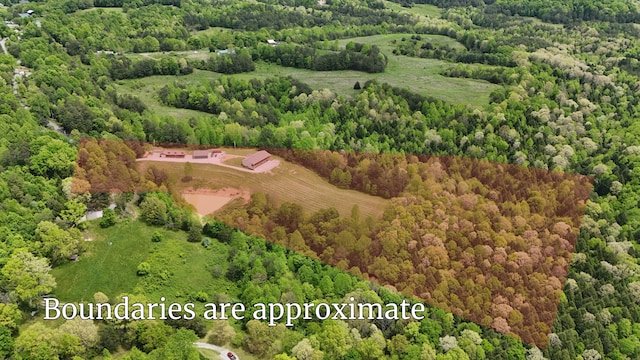 663 John R Jones Rd, London, KY 40741 - drone / aerial view of a heavily wooded area