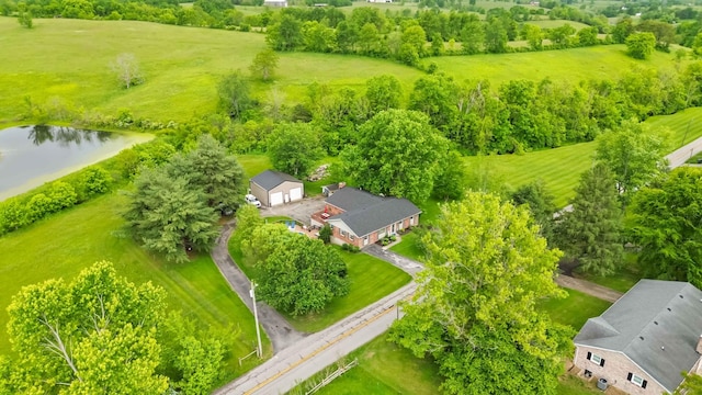 429 Old Danville Rd, Lancaster, KY 40444 - view of rural area featuring a nearby body of water and a tree filled landscape