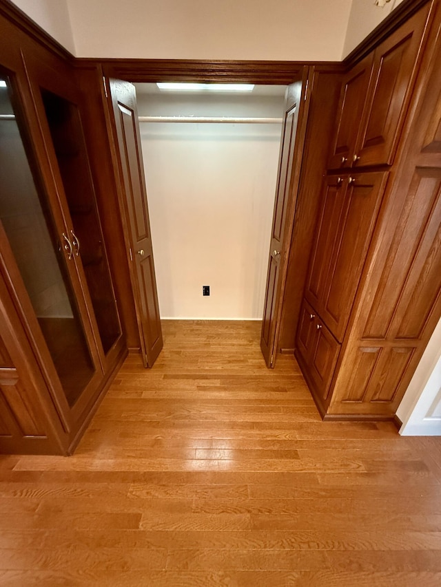 118 Timber Ln, Morehead, KY 40351 - hallway with light wood-style floors