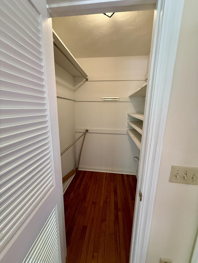 118 Timber Ln, Morehead, KY 40351 - spacious closet featuring wood finished floors