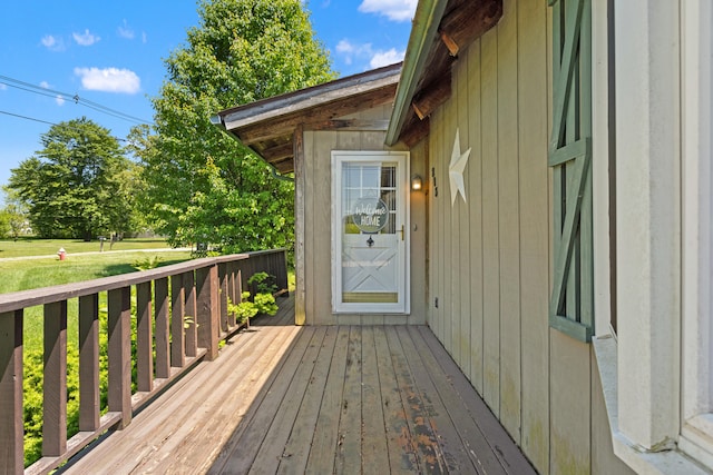 285 W Railroad St, Stanton, KY 40380 - view of wooden terrace