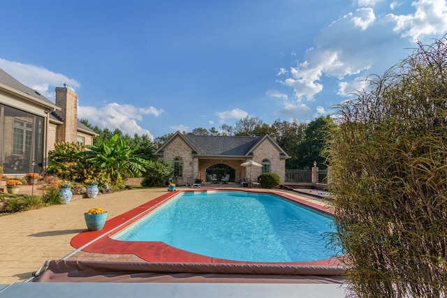150 Old Woods Dr, Nicholasville, KY 40356 - view of pool featuring a patio area