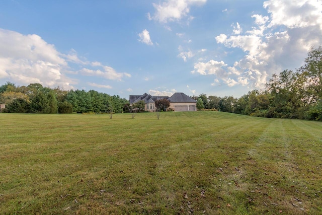 150 Old Woods Dr, Nicholasville, KY 40356 - view of grassy yard featuring a garage