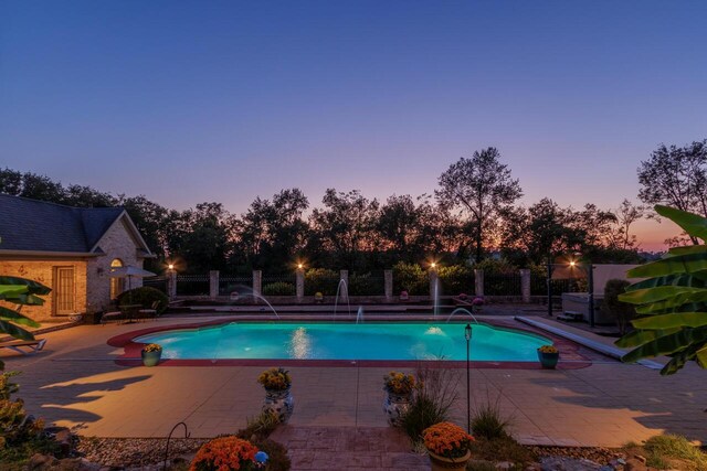 150 Old Woods Dr, Nicholasville, KY 40356 - view of swimming pool featuring a patio and fence