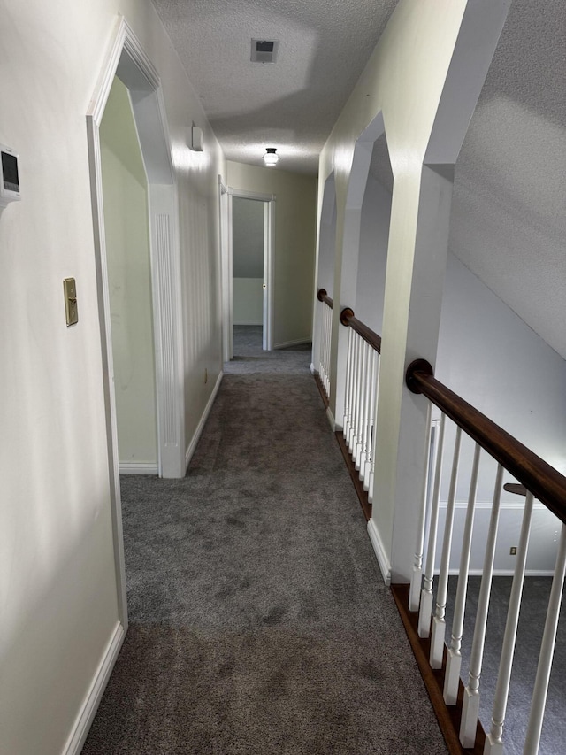 400 Natures Pointe Dr, Somerset, KY 42503 - corridor featuring a textured ceiling and carpet flooring