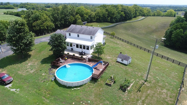 2230 Perryville Rd, Harrodsburg, KY 40330 - view of rural area featuring a pool area