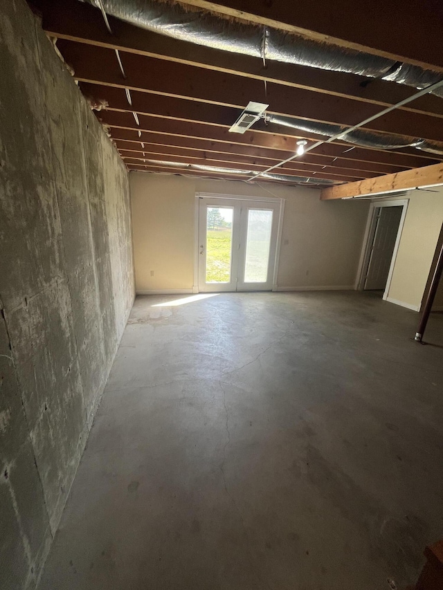 361 Puncheon Camp Rd, Russell Springs, KY 42642 - view of basement
