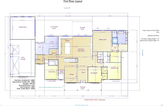 4349 Ravens Crest Ln, Lexington, KY 40515 - property floor plan