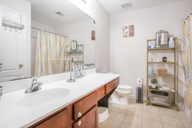 3065 Caddis Ln, Lexington, KY 40511 - bathroom featuring vanity, tile patterned floors, toilet, and baseboards