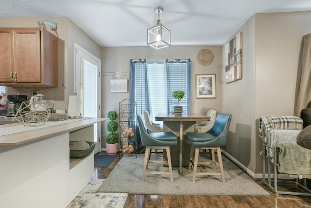 3065 Caddis Ln, Lexington, KY 40511 - dining area featuring plenty of natural light, wood finished floors, and baseboards