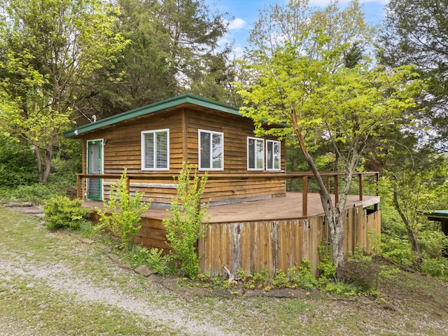 571 Whitlock Rd, Richmond, KY 40475 - view of side of property featuring a wooden deck