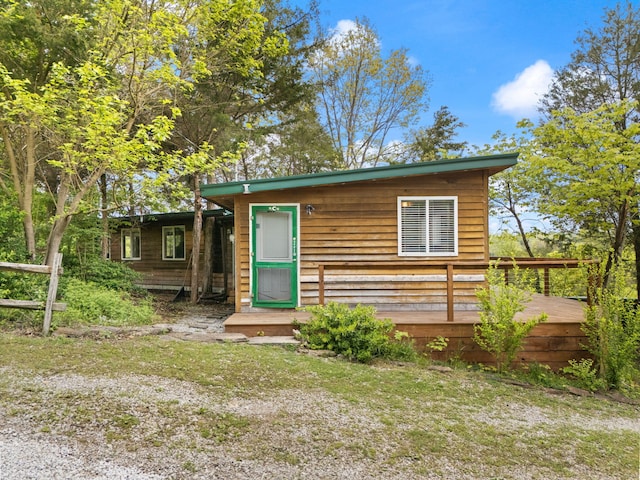 571 Whitlock Rd, Richmond, KY 40475 - view of front of property with a wooden deck