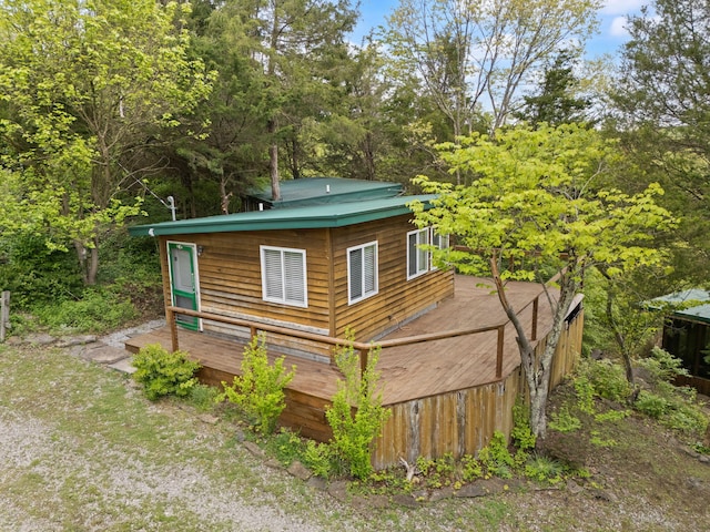 571 Whitlock Rd, Richmond, KY 40475 - view of home's exterior with a wooden deck