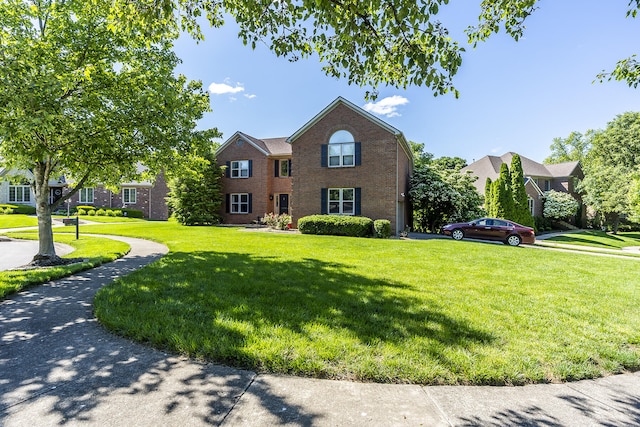 4120 Amberwood Ct, Lexington, KY 40513 - view of front of property featuring a front yard and brick siding
