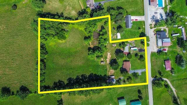 6362 E Laurel Rd, London, KY 40741 - aerial view of property and surrounding area with property boundaries highlighted