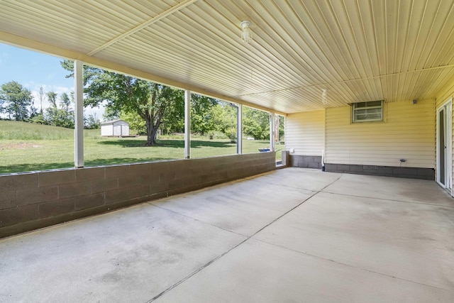 6362 E Laurel Rd, London, KY 40741 - view of unfurnished sunroom