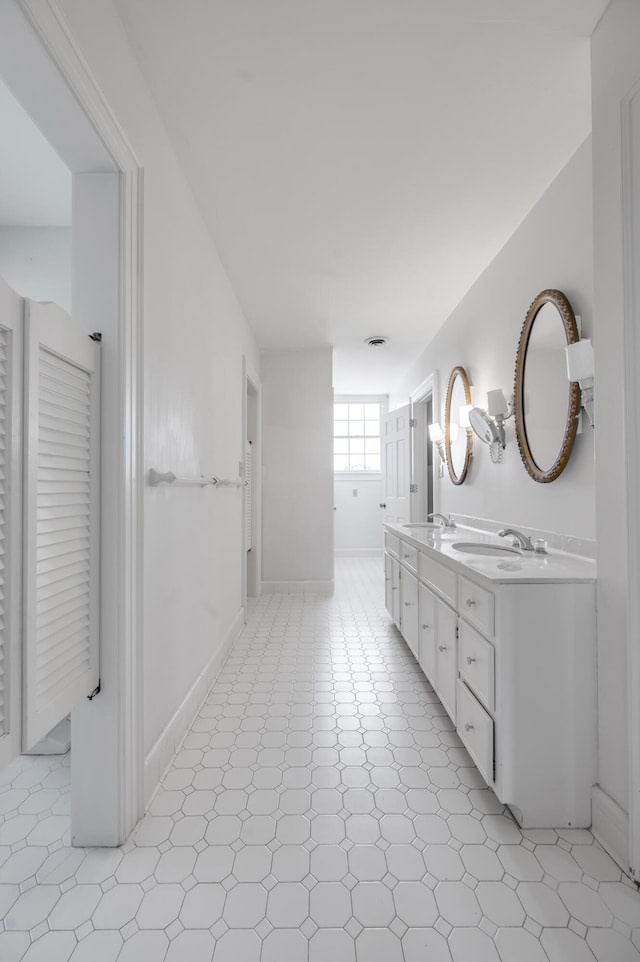 1373 Delong Cir, Lexington, KY 40515 - bathroom featuring tile patterned floors and double vanity