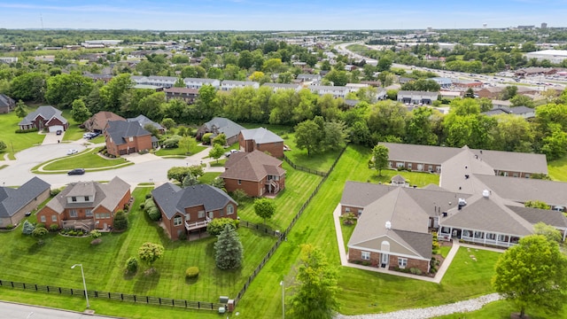 256 Park Lakes Dr, Richmond, KY 40475 - aerial perspective of suburban area