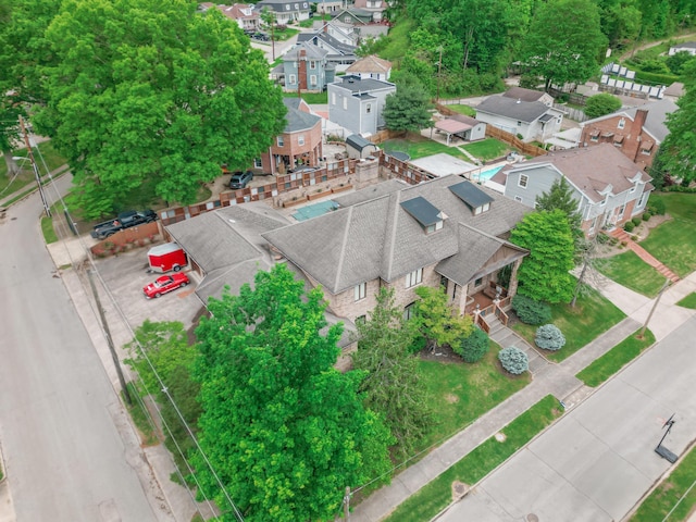 319 Fifth St, Paintsville, KY 41240 - aerial view of residential area