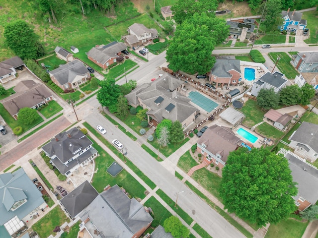 319 Fifth St, Paintsville, KY 41240 - aerial view of property and surrounding area with a pool and nearby suburban area