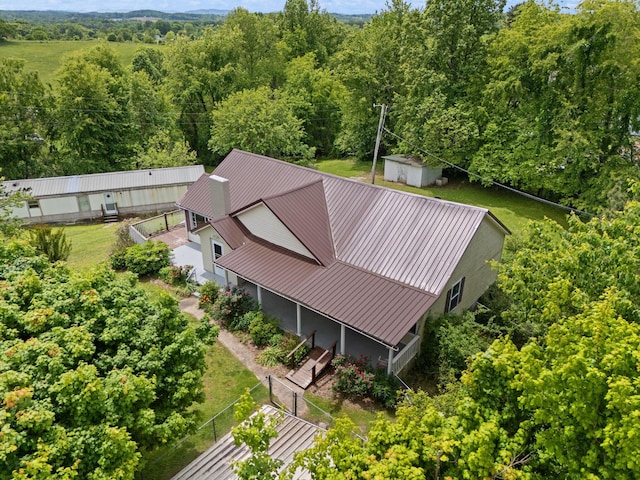3131 Lily Rd, London, KY 40744 - view of subject property with a forest